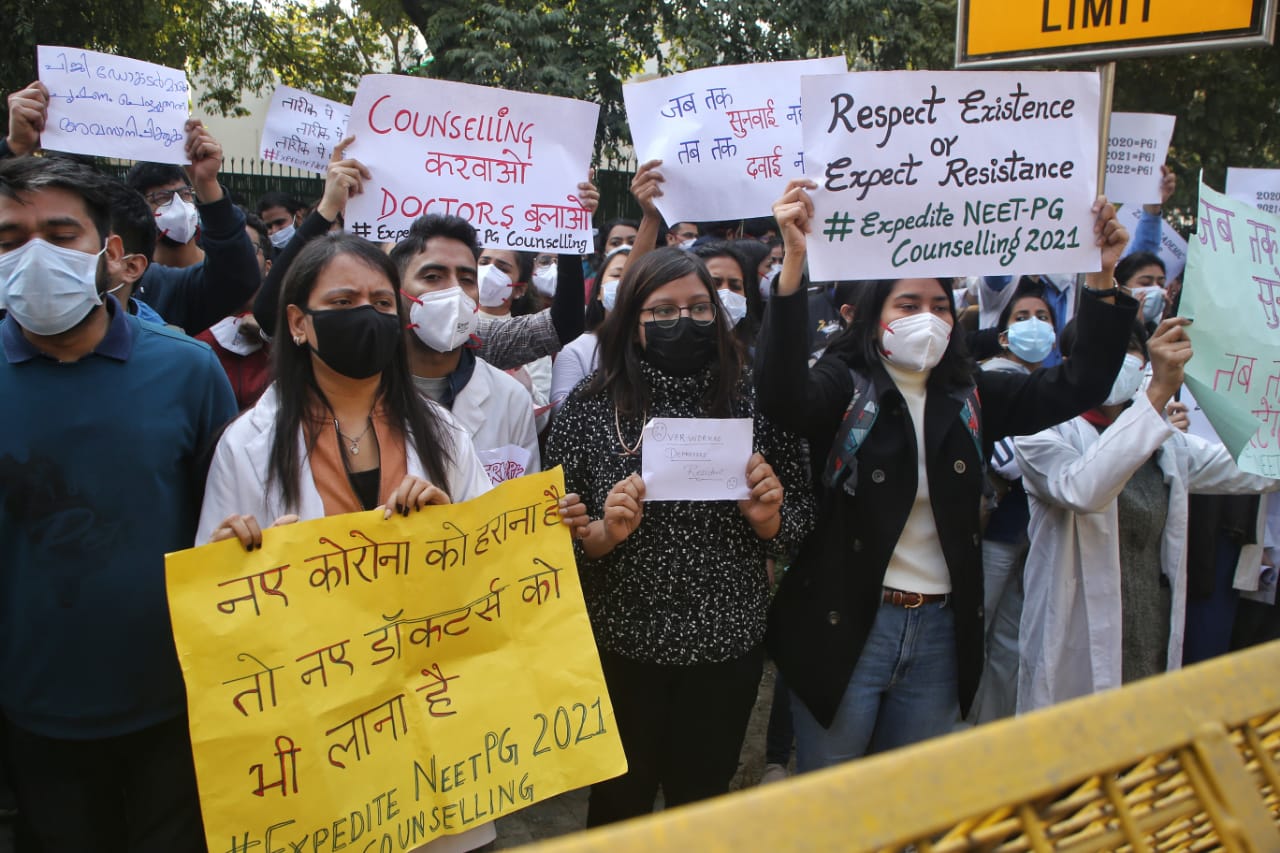 IMA writes to Health Ministry, supports resident doctors protest, demands fast-tracking of NEET-PG counselling