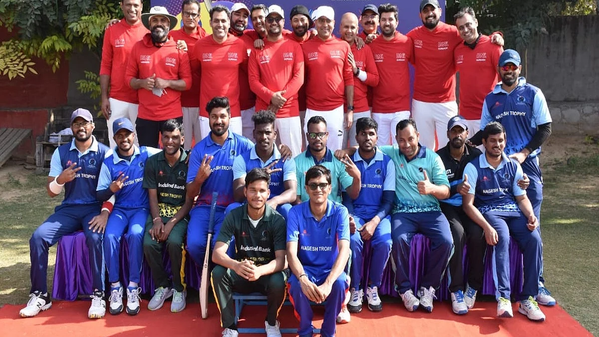 Visually challenged boys showcase cricket talent