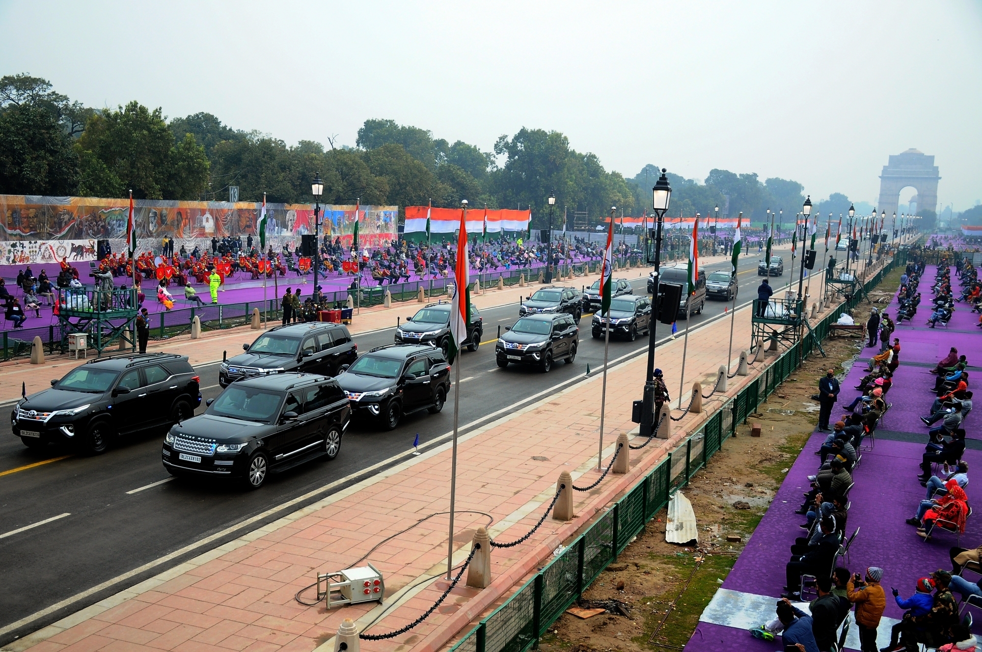 Rajpath brims with patriotic fervour as India celebrates R-Day