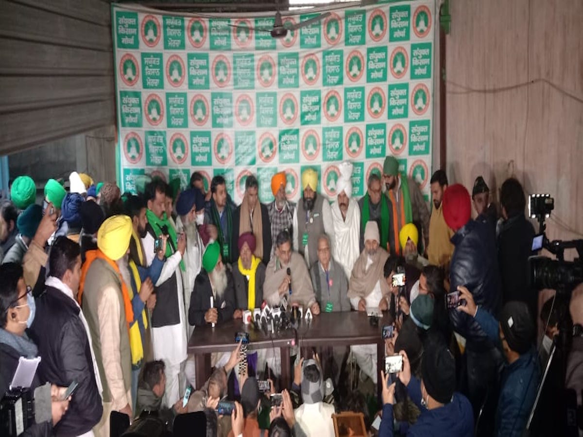 SKM returns to Singhu for meeting; to observe ‘Day of Betrayal’ on Jan 31, set up camp at Teni’s turf