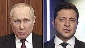 Ukraine agrees to hold talks with Russia at Belarus border