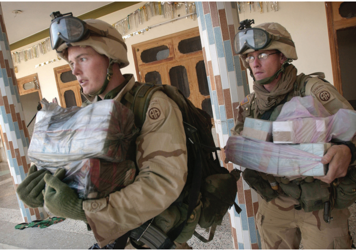 How much more absurd could it be to find the US robbing Afghanistan?