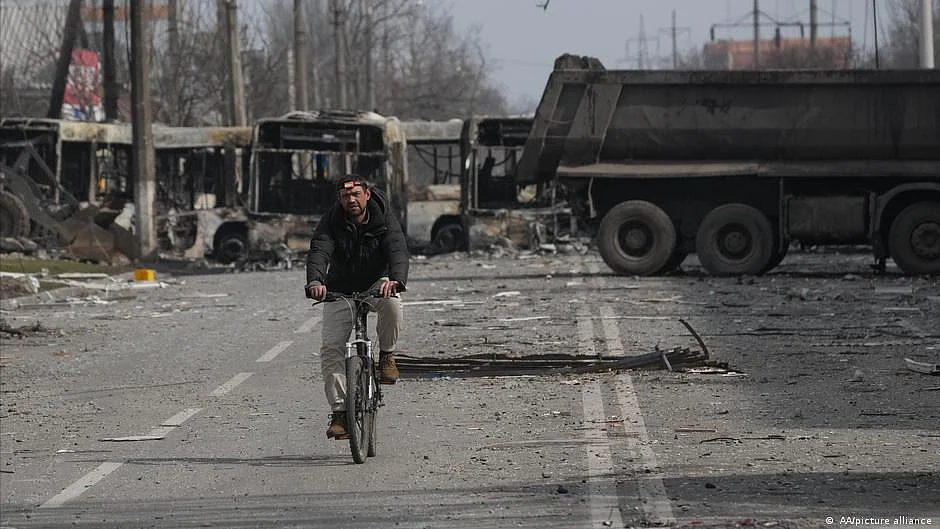 Visuals of destruction from Ukraine