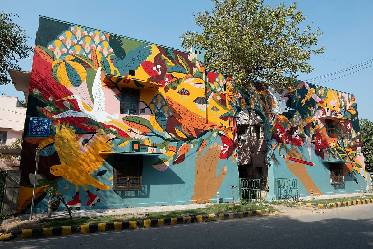 Goethe-Institut brings together an Indian and a German artist to work on murals in Delhi and Chennai