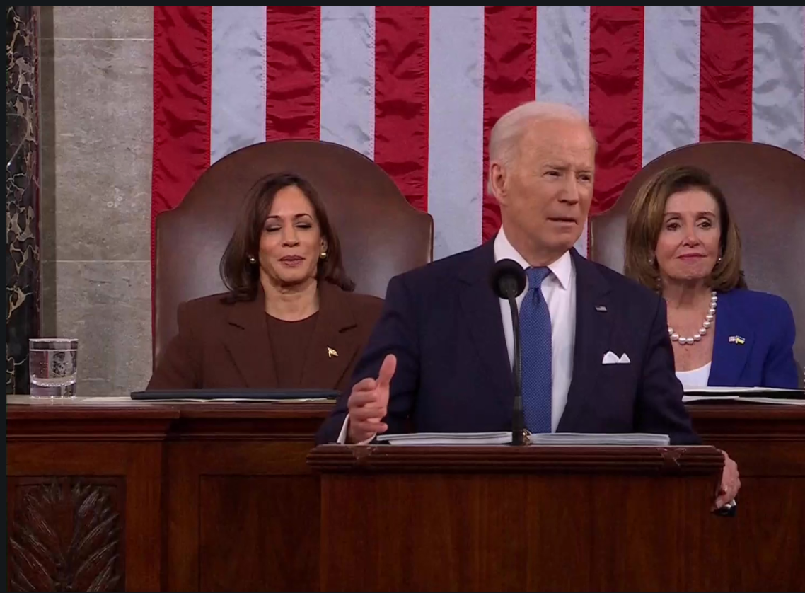 Putin would “pay a price” for invading Ukraine, says Biden in the first State of the Union Address