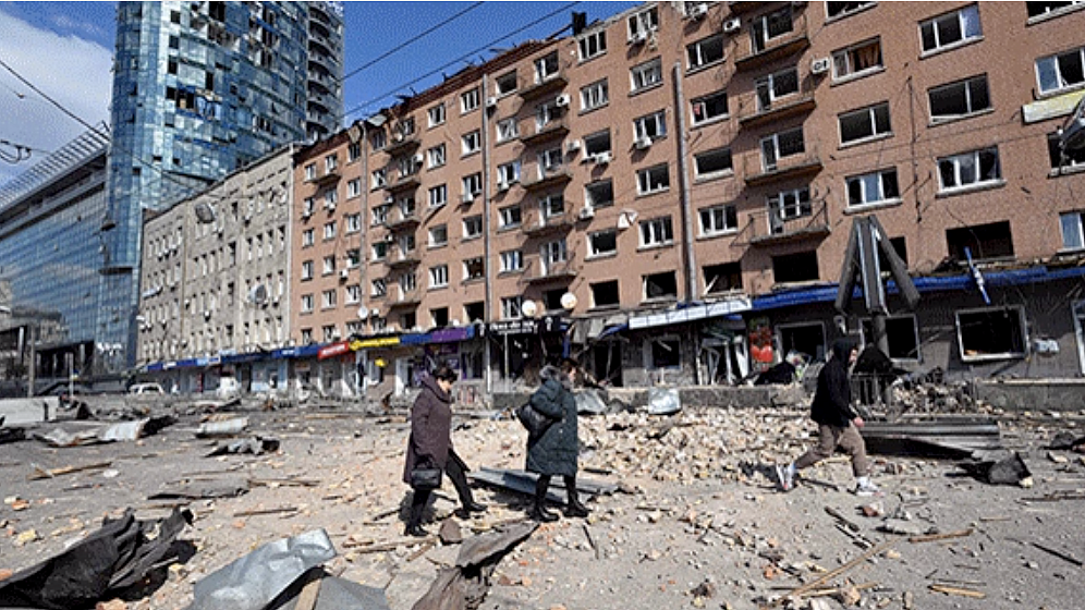 Russian strikes hit outskirts of Ukrainian capital and Lviv