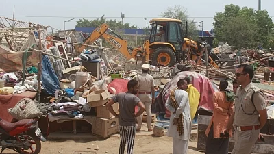 Haryana authorities demolish Banjara Market