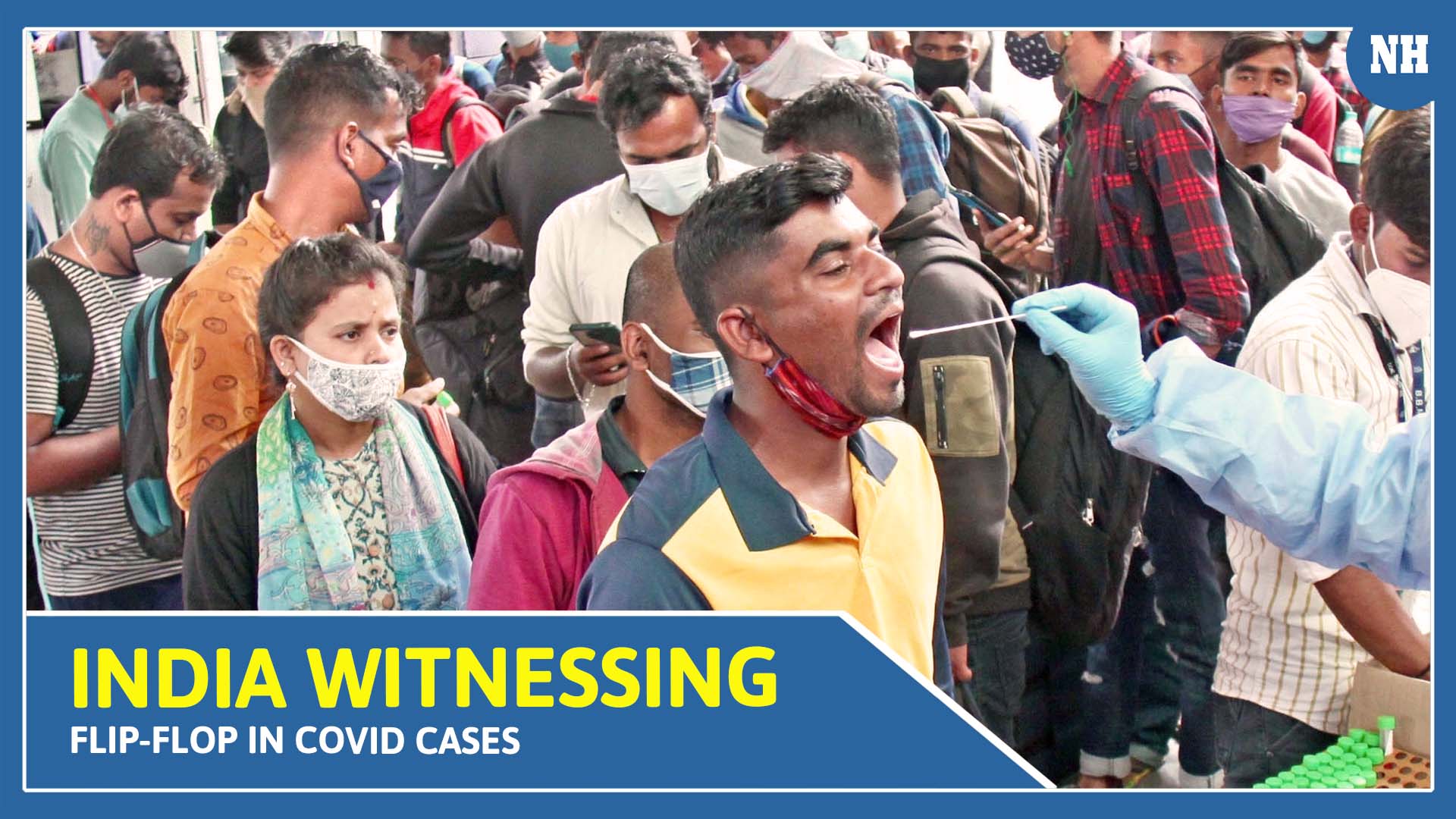 India witnessing Flip-flop in COVID-19 Cases