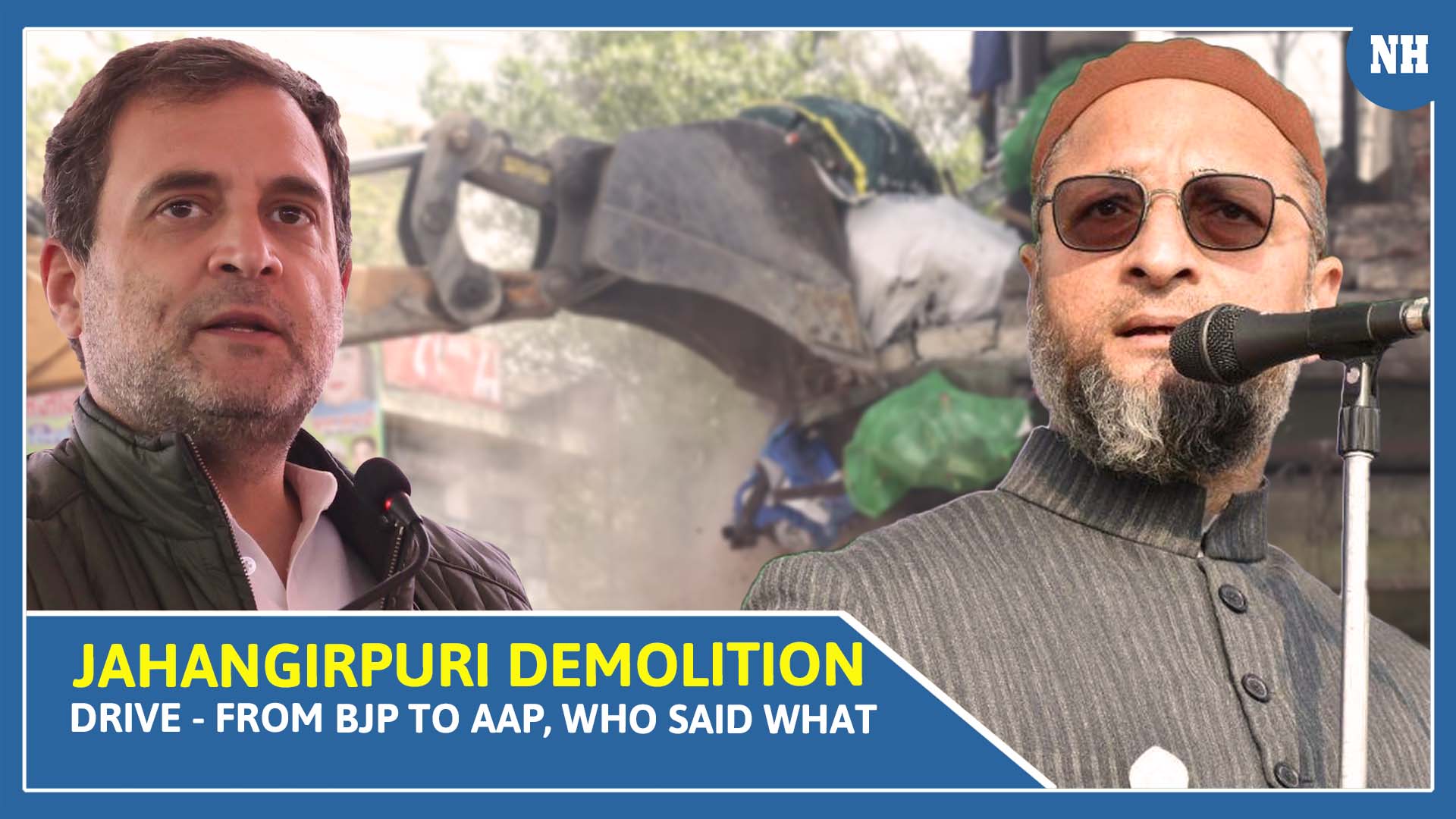 Jahangirpuri Demolition Drive - From BJP to AAP, who said what