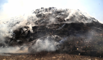 Bhalswa landfill fire: Residents gasp for clean air