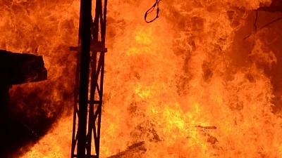 Fire at Chemical factory in Delhi's Ranhula