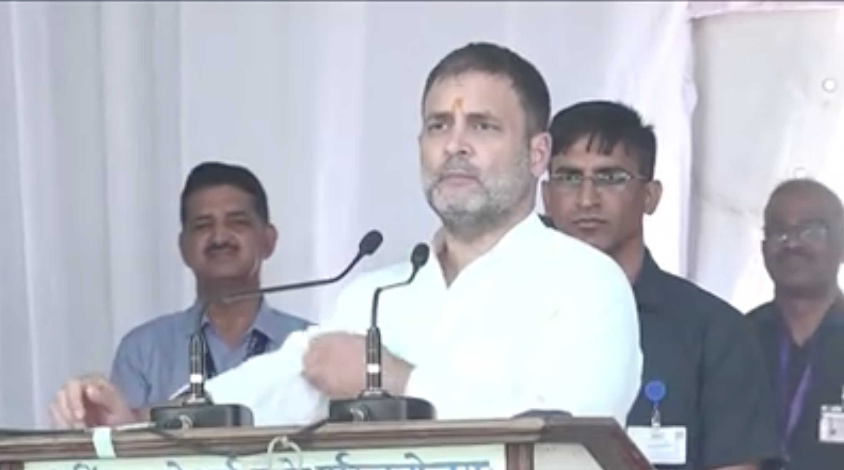 BJP govt destroyed economy: Rahul Gandhi