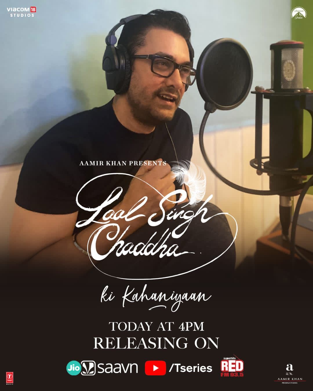 Aamir Khan launches the very first podcast of ‘Laal Singh Chaddha Ki Kahaniyaan’