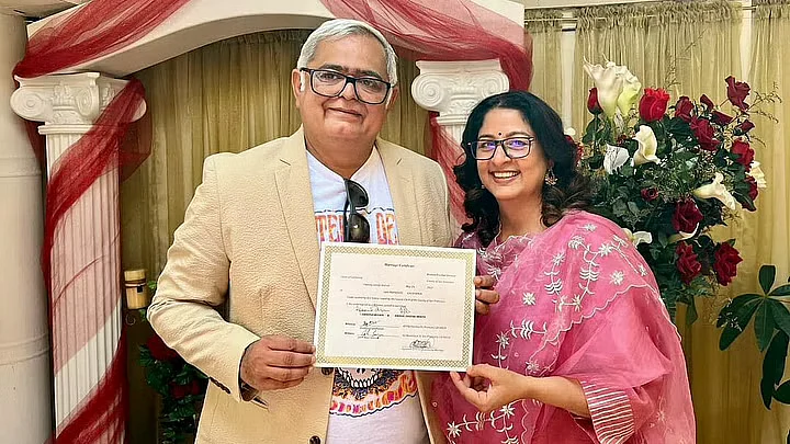 Hansal Mehta marries Safeena Husain in 'impromptu and unplanned' ceremony
