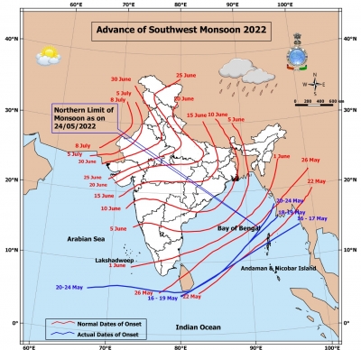 Conditions favour further advance of southwest monsoon: IMD
