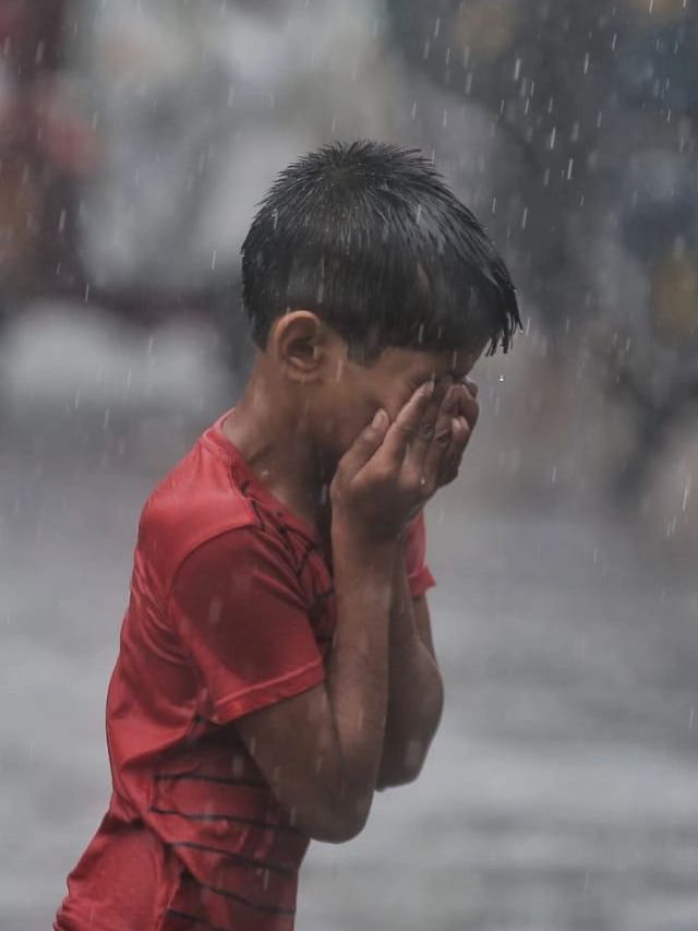 In pictures: Monsoon arrives in Delhi