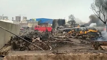 Gurugram: Around 150 jhuggis gutted in massive fire