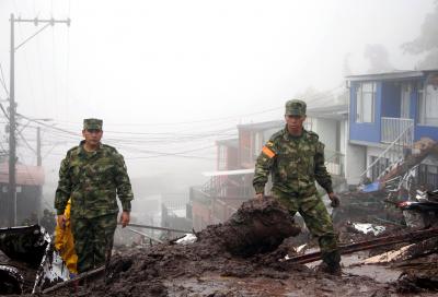 Landslide in Colombia kills 8 people