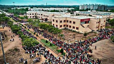 Students of Telangana's IIIT Basara continue protest
