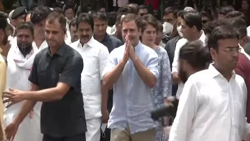ED quizzes Rahul Gandhi for 2nd consecutive day