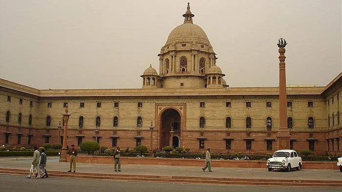 South Block of Central Secretariat in New Delhi which houses MEA