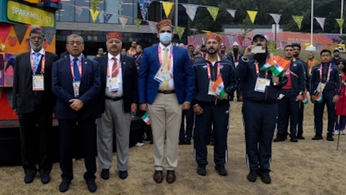 Indian flag hoisted at Commonwealth Games village in Birmingham