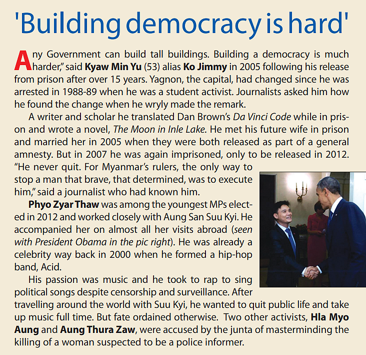 Reading India’s silence on the execution of pro-democracy activists in Myanmar