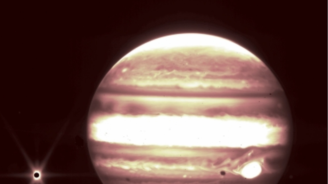 NASA's James telescope reveals stunning images of Jupiter, its moon