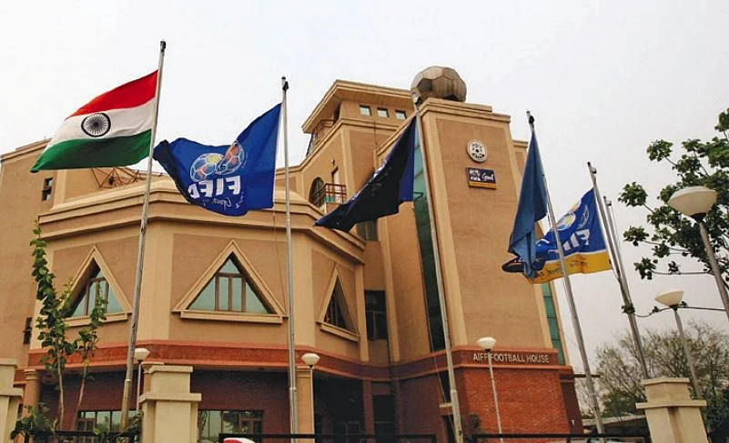 The Football House, headquarters of the All India Football Federation (AIFF)