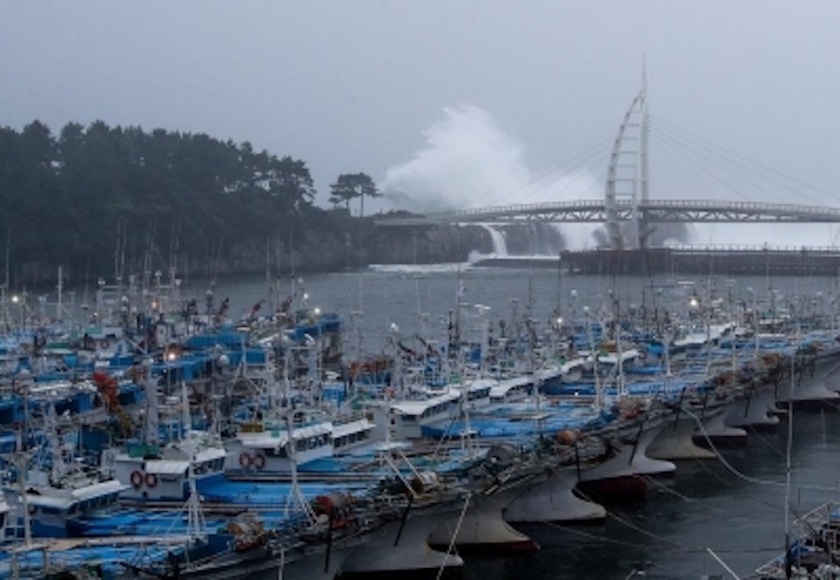 Typhoon Nanmadol predicted to affect South Korea from Sunday