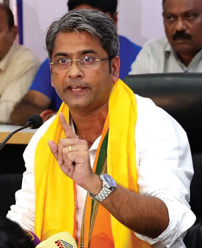 BJP leader and newly elected AIFF president Kalyan Chaubey