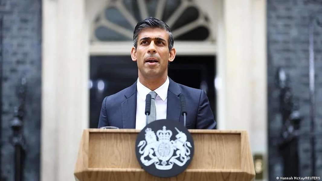 Newly-appointed British Prime Minister Rishi Sunak