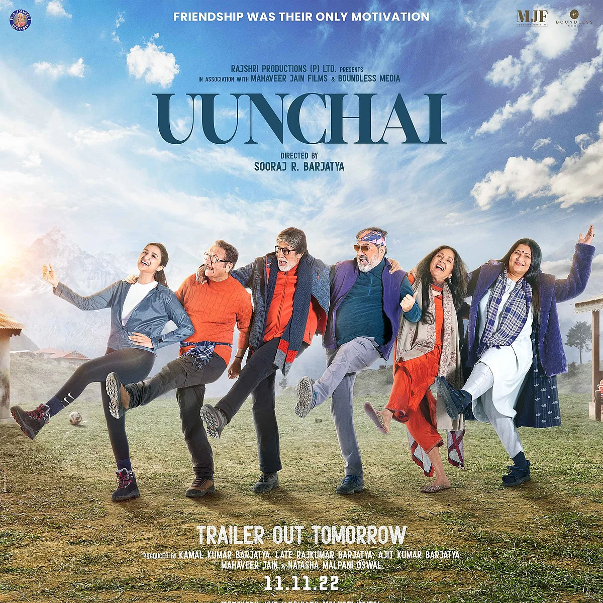 Sooraj Barjatya moves away from family-dramas with 'Uunchai'