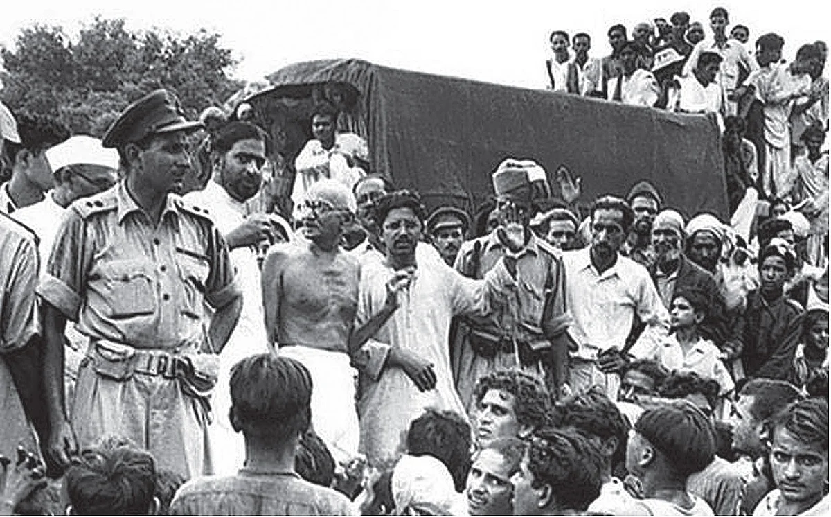 The fibre of Gandhi's resistance