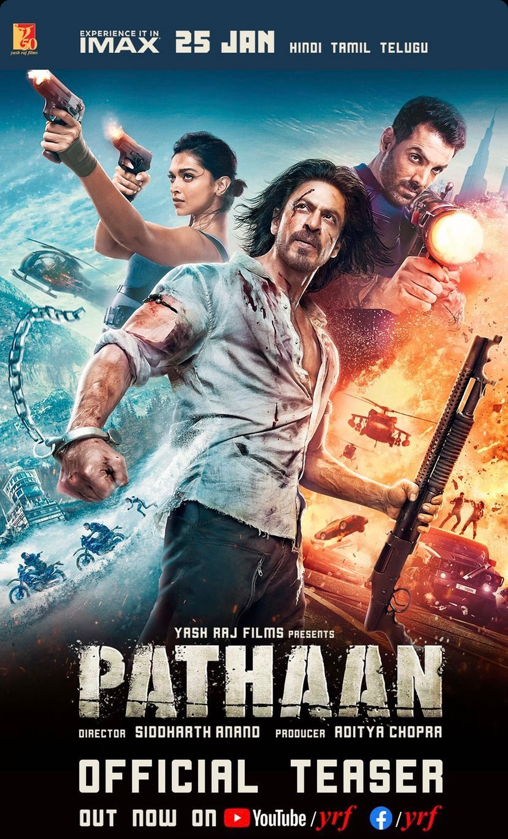 On SRK's birthday, 'Pathaan' teaser promises the return of Badshaah with a bang