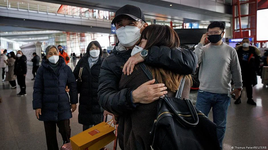 China reopens its border for the first time since 2020