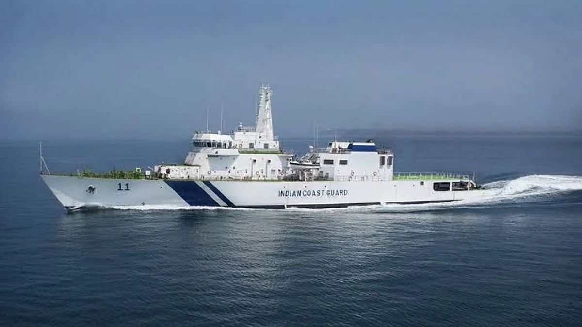 Coast Guard rescues 12 crew members of sinking vessel in Arabian sea off Gujarat coast