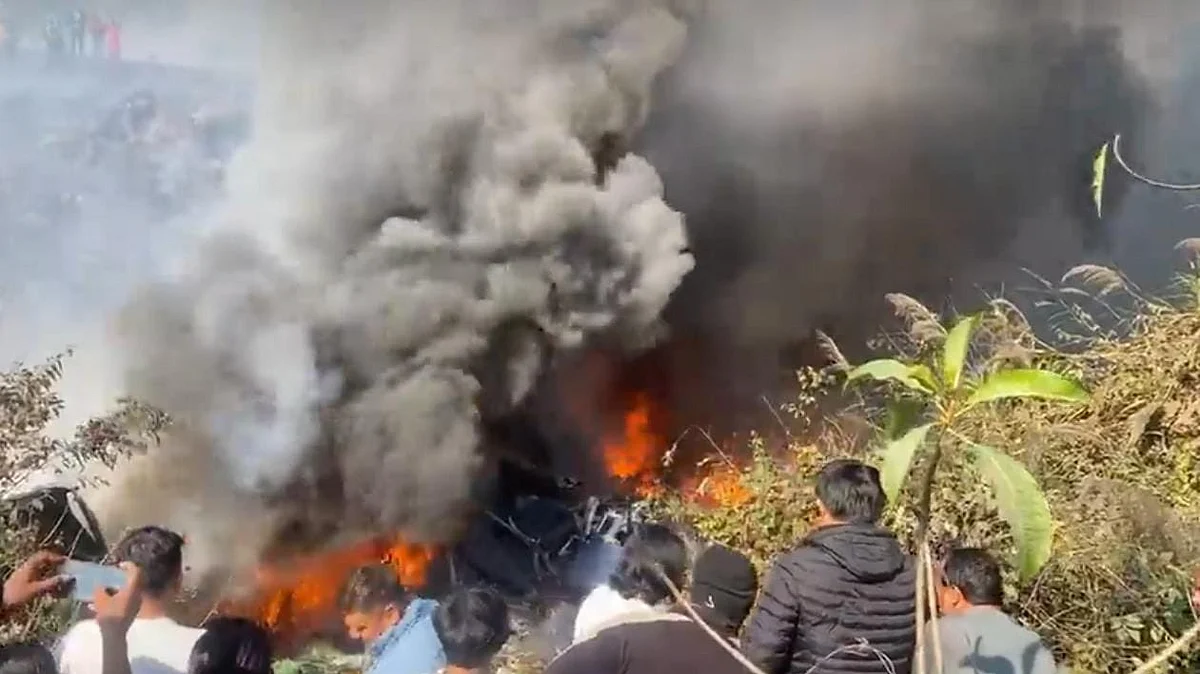 68 bodies recovered from airplane crash site in Nepal; fate of 5 Indians not known