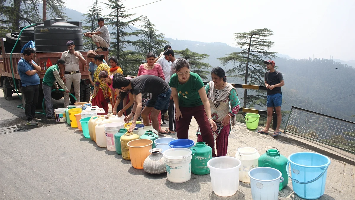 Shimla’s water crisis major issue over nation’s security