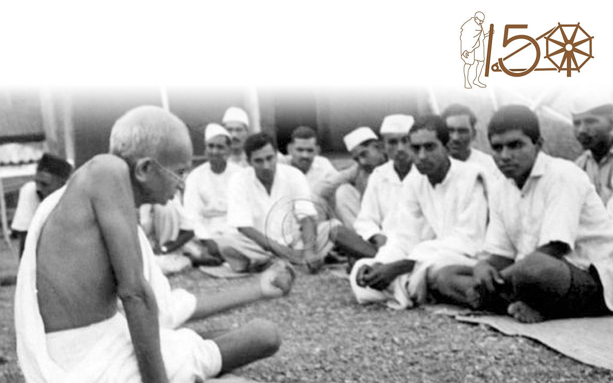 Gandhi denounced caste and untouchability