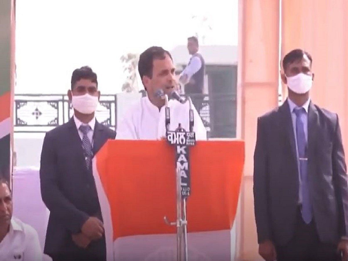 Image result for Rahul gandhi Mahapanchayat