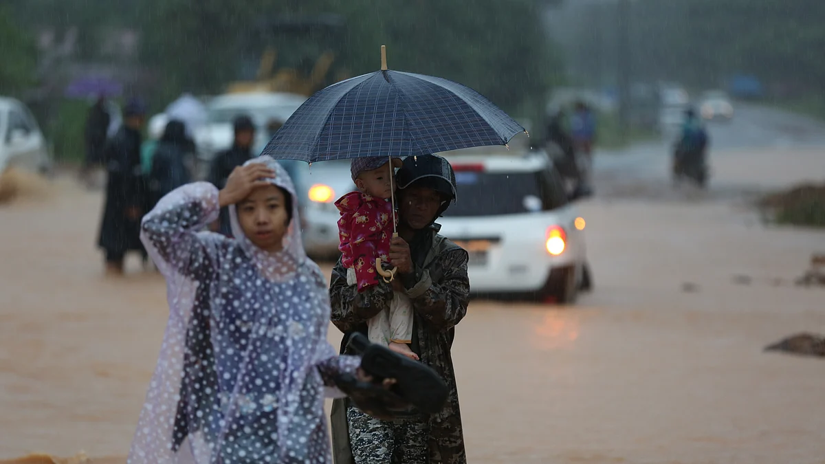 Flooding affects thousands in Myanmar