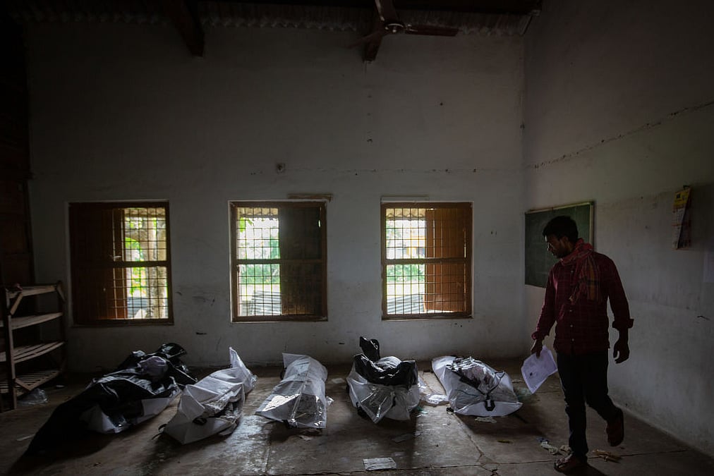 ओडिशा ट्रेन एक्सीडेंट : मुर्दाघरों में ऐसी डेड बॉडी का अंबार, जिनकी शिनाख्त अब तक… Odisha Train Accident: A pile of such dead bodies in the mortuaries, whose identity has not yet been…