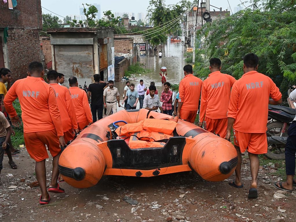 Delhi drowns as Yamuna engulfs the city, in pictures
