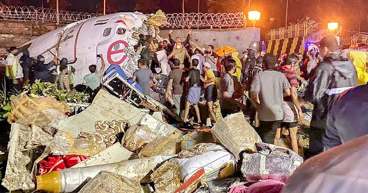 Locals rushed to the crash site to help with rescue and evacuation of passengers