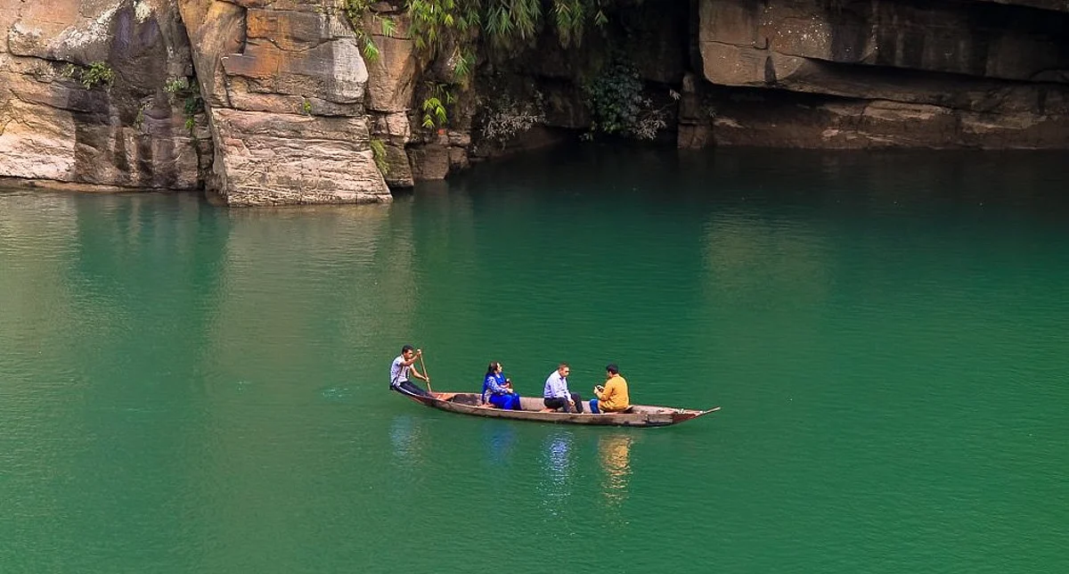 Dawki River , Meghalaya
