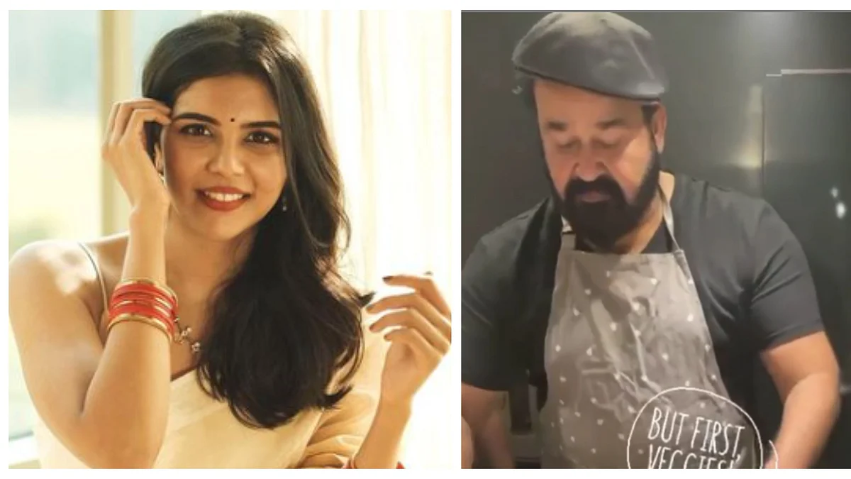 Mohanlal dons the chef’s cap for friends
