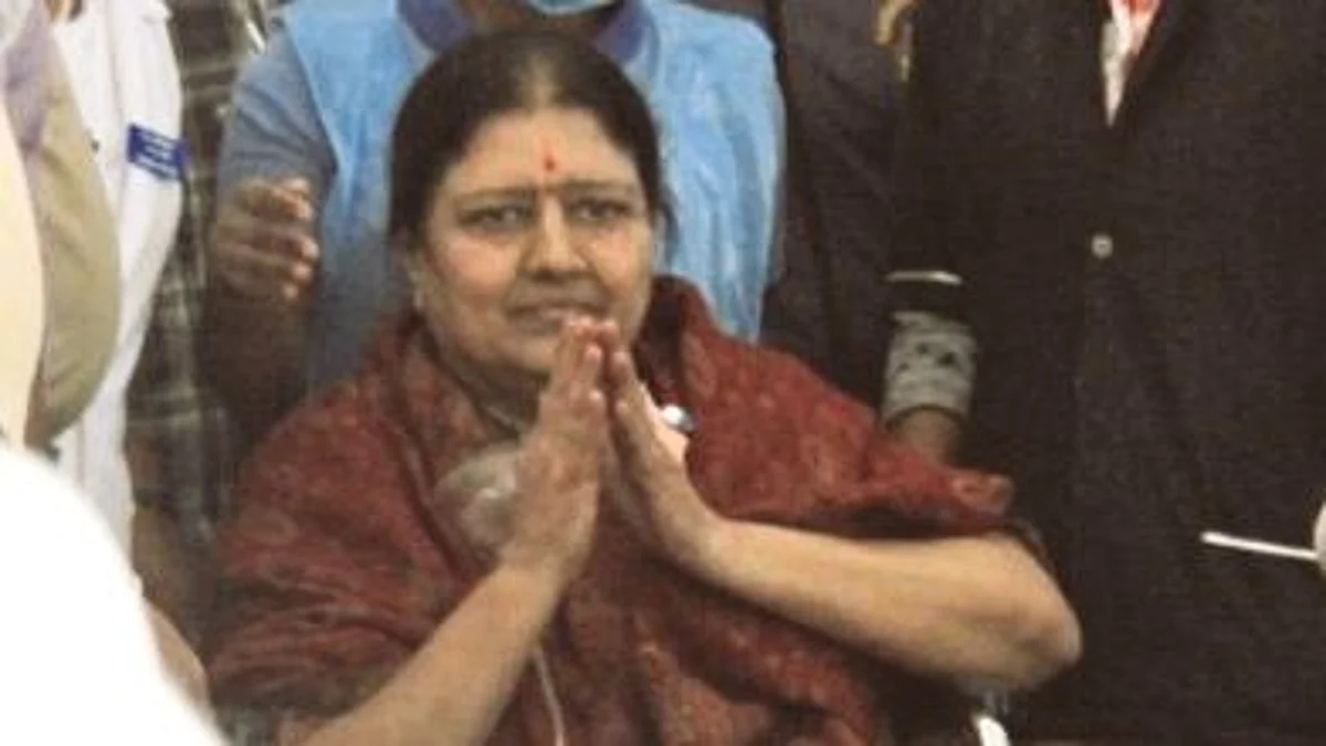 Released from jail, is Sasikala planning on returning to the political fray?