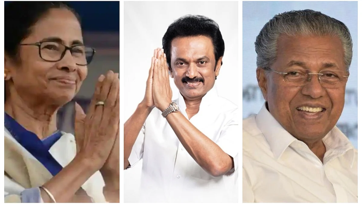 LDF for Kerala, TMC for West Bengal, DMK for TN and BJP for Puducherry, Assam?