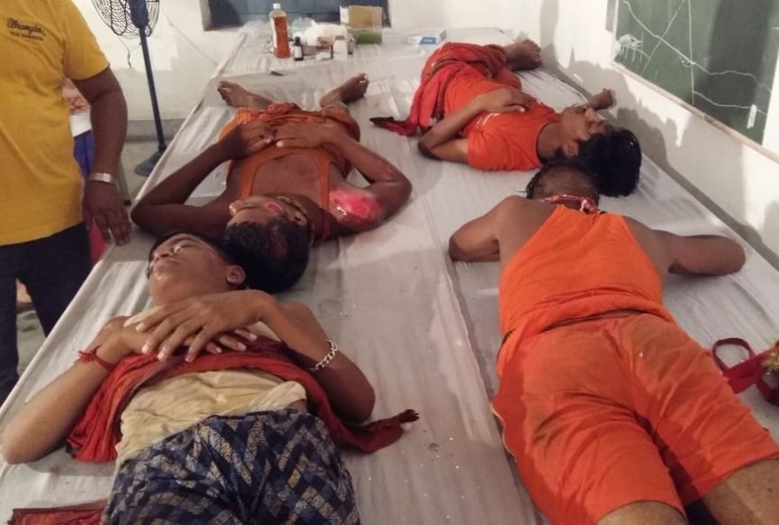 बिहार: मुजफ्फरपुर के गरीबनाथ मंदिर में जलाभिषेक के दौरान मची भगदड़, 25 लोग घायल